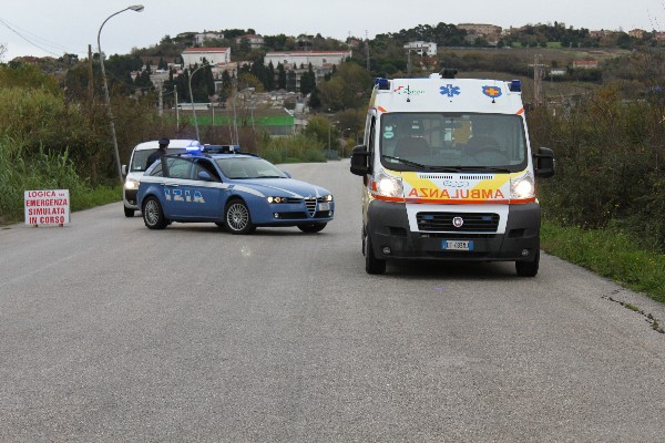 trasporto all'ospedale