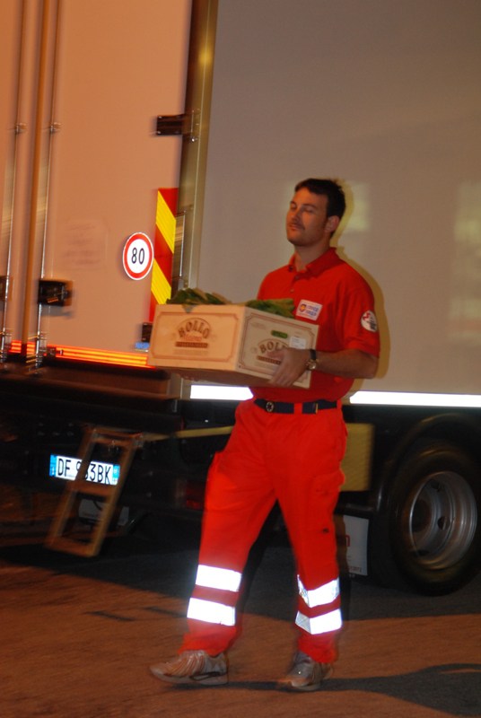 Preparativi per la sera