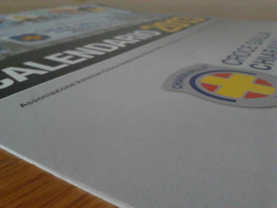 copertina del calendario del 2013