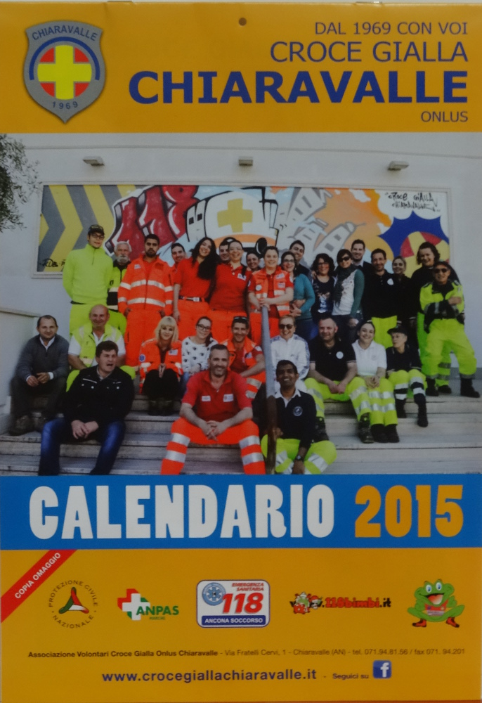 Copertina calendario 2015