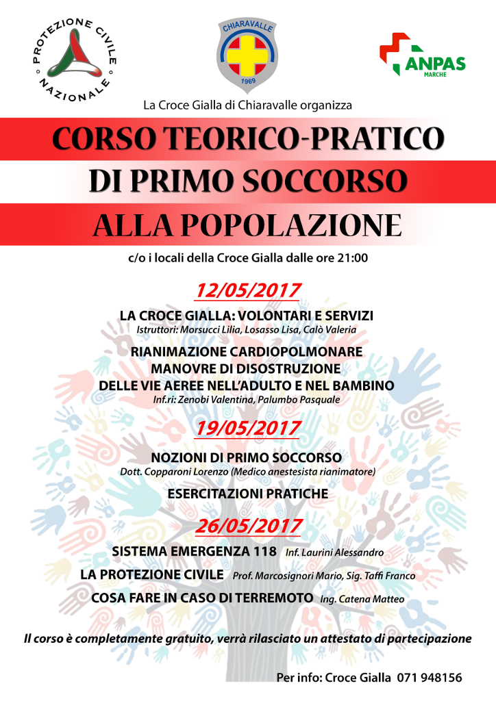 Locandina corso alla popolazione maggio 2017